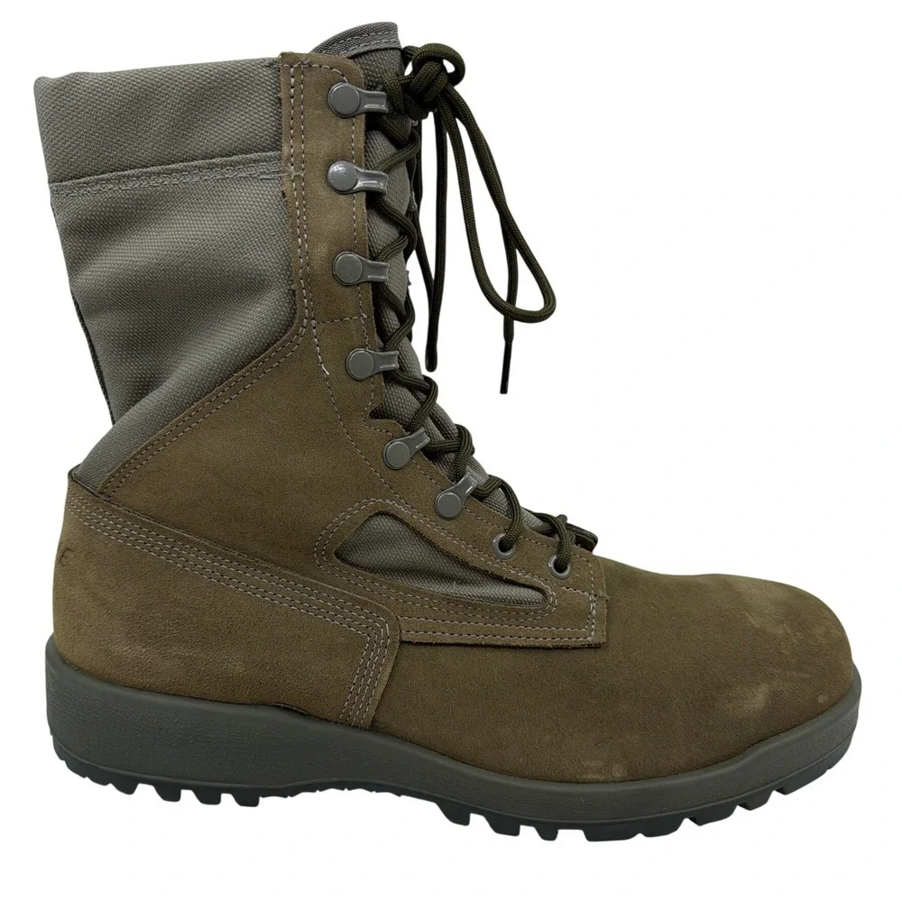 Belleville 650 ST Safety Boot Mens 13R Sage Green New USAF Steel Toe Tactical